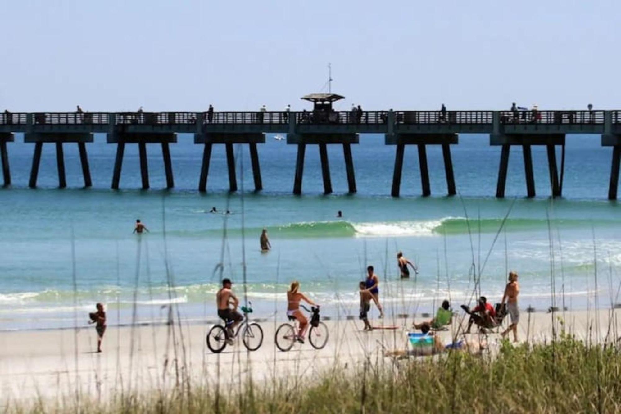 Beach Side, Ocean Views & Walk To Casa Marina Jacksonville Beach Exterior photo