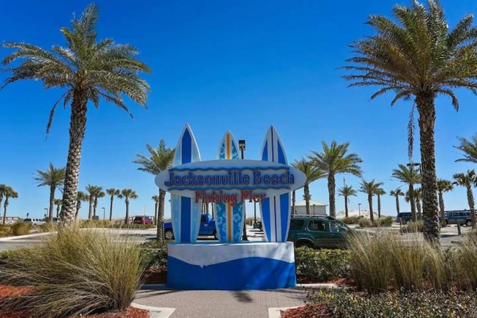 Beach Side, Ocean Views & Walk To Casa Marina Jacksonville Beach Exterior photo